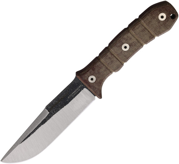Condor Tactical P.A.S.S. Chute Brown Micarta 440C Stainless Fixed Blade Knife 18271054C