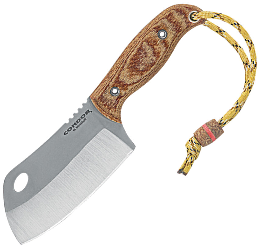 Condor Primal Cleaver | Micarta Handle| 1095 Steel | Atlantic Knife ...