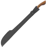 Condor Cojang Jungle Walnut Wood 1075HC Fixed Blade Machete w/ Belt Sheath 2014207HC