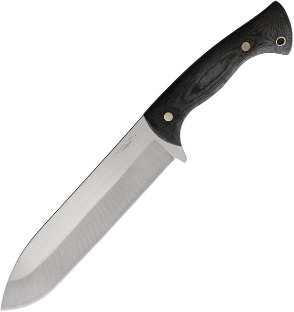 Condor Balam Black Micarta 1075HC Fixed Blade Knife w/ Kydex Sheath 201690HC
