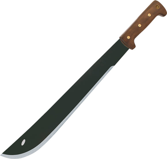 Condor Knives El Salvador Black Fixed Wood Handle Machete w/ Sheath 2020HCW