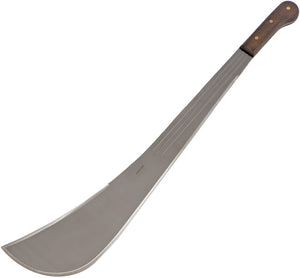 Condor Tool & Knife Viking Carbon Steel Fixed Blade Walnut Machete 2090SHC