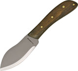 Condor Tool & Knife Nessmuk Fixed Blade Walnut Handle Knife + Leather Sheath 2304hc