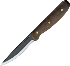 Condor Tool Sapiens 8" Fixed High Carbon Wood Full Tang Knife with Sheath 2394HC