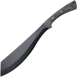 Condor Black High Carbon Steel Fixed Blade Gray Handle Warlock Machete 253125HC