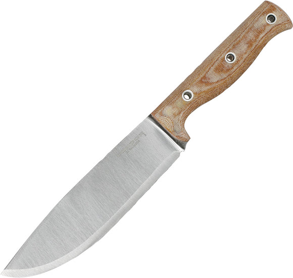 Condor Knives Low Drag Stainless Fixed Wood Handle El Salvador Knife 281465HC