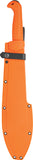 Condor Terrachete Orange Polypropylene 1075HC Steel Machete w/ Sheath 2851145HC