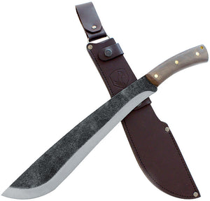 Condor Jungolo 19" Machete Survival Knife W/ Leather Sheath - 3915133