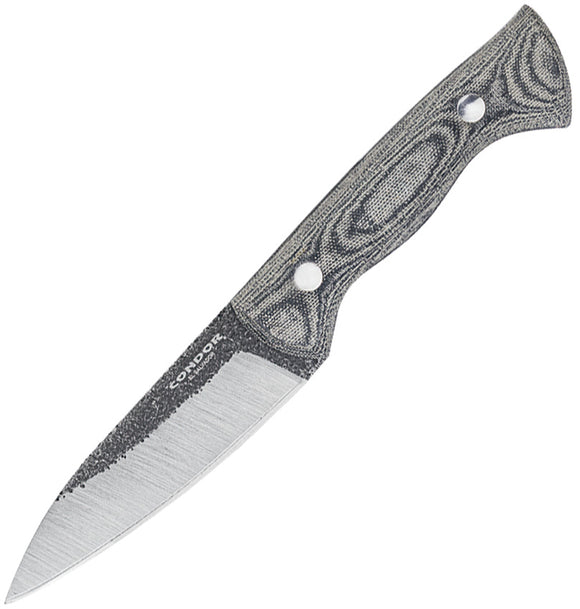 Condor Bush Slicer Sidekick Canvas Micarta 1095HC Fixed Blade Knife 3956425HC