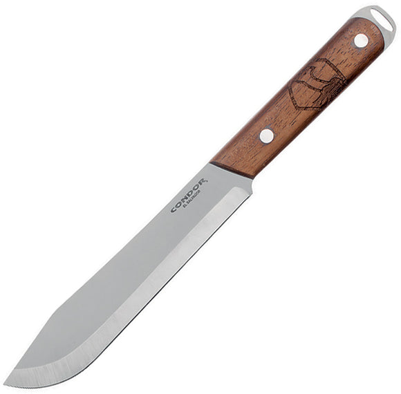 Condor Walnut Handle 1075HC Butcher Knife 50047