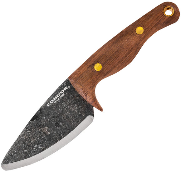 Condor Kimen Knife Natural Walnut Wood Handle w/ High Carbon Steel Blade 80137HC