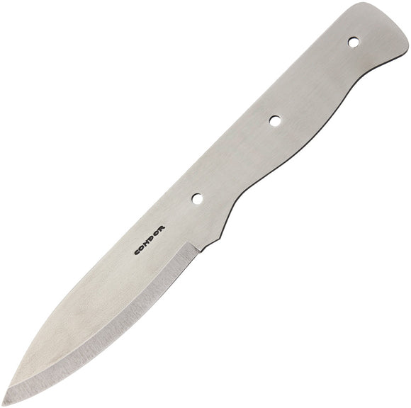 Condor Knives Fixed 1075 High Carbon Steel Bushlore Blade Blank Knife B23243HC
