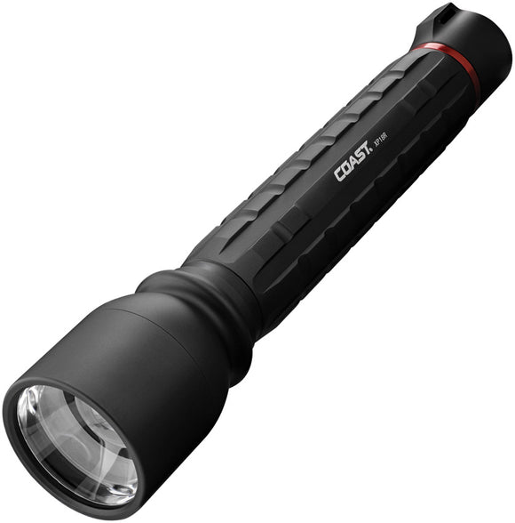 Coast XP18R Black & Red Aluminum Water Resistant Flashlight 30332