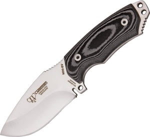 Cudeman Mini Boina Verde Black Micarta Bohler N695 Fixed Blade Knife 115B