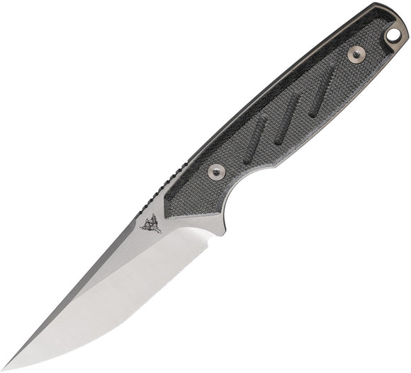 Dirty Bird Knives Fox Mod III Fixed Blade Knife Black Micarta 154CM FM3220101