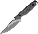 Dirty Bird Knives Fox Mod III Fixed Blade Knife Black Micarta 154CM FM3220201