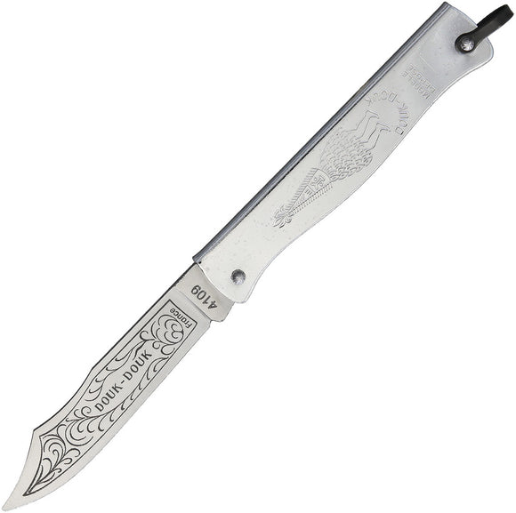 Douk-Douk Folder Stainless Steel Handle Folding Knife 815440PM