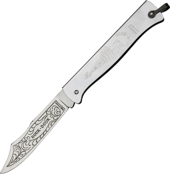 Douk-Douk Silver Folding Pocket Knife 815ch