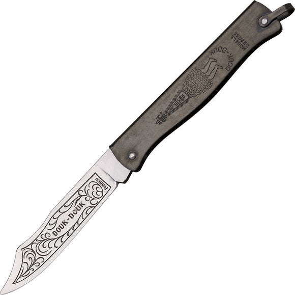 Douk-Douk Black Folding Pocket Knife 815pm