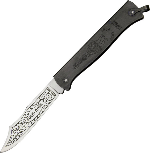 Douk-Douk Black Folding Pocket Knife 815