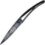 Deejo Tattoo Linerlock 37g CF Lion Carbon Fiber Folding Pocket Knife 1gc106