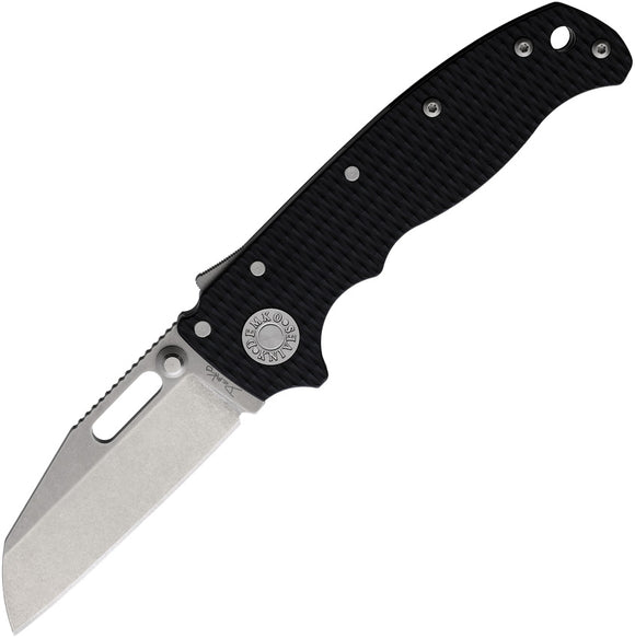 Demko AD 20.5 Shark-Lock Black G10 Folding S35VN Stainless Steel Pocket Knife 09625