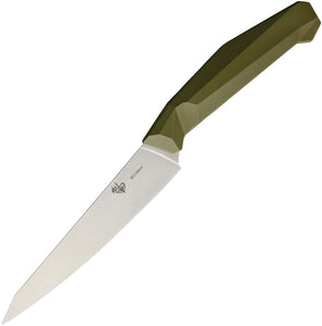 Diafire Emerald Utility Green Abstract Synthetic 8Cr13MoV Fixed Blade Knife 9105