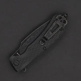 Daggerr Knives Fielder Linerlock Black FRN Folding 8Cr14MoV Knife RFDFBKBW