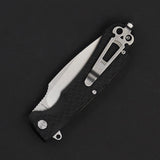 Daggerr Knives Fielder Linerlock Black FRN Folding 8Cr14MoV Knife RFDFBKSW