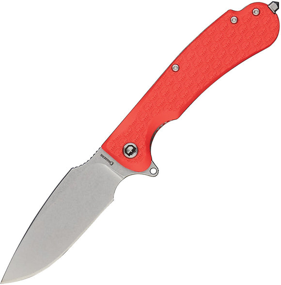 Daggerr Knives Fielder Linerlock Orange FRN Folding 8Cr14MoV Knife RFDFORSW
