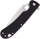 Daggerr Knives Arrow Linerlock Black G10 Folding D2 Steel Pocket Knife RFM021BK