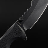 Daggerr Knives Rhino Linerlock Black FRN Folding 8Cr14MoV Pocket Knife RRNFBKBW