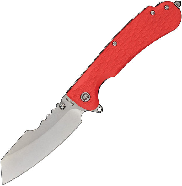 Daggerr Knives Rhino Linerlock Orange FRN Folding 8Cr14MoV Pocket Knife RRNFORSW