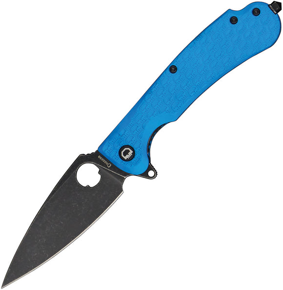 Daggerr Knives Resident Linerlock Blue FRN Folding 8Cr14MoV Knife RRSFBLBW