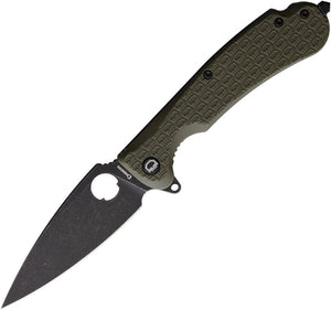 Daggerr Knives Resident Linerlock OD Green FRN Folding 8Cr14MoV Knife RRSFOLBW