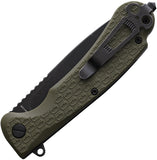 Daggerr Knives Wocket Linerlock OD Green FRN Folding 8Cr14MoV Knife RWKFOLBW