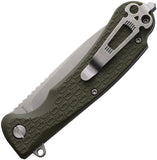 Daggerr Knives Wocket Linerlock OD Green FRN Folding 8Cr14MoV Knife RWKFOLSW