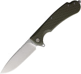 Daggerr Knives Wocket Linerlock OD Green FRN Folding 8Cr14MoV Knife RWKFOLSW