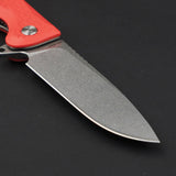 Daggerr Knives Wocket Linerlock Orange FRN Folding 8Cr14MoV Knife RWKFORSW