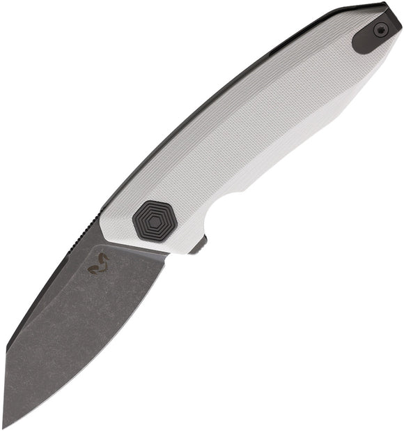 Damned Designs Wraith Folding Pocket Knife Linerlock G10 Damascus 011GW