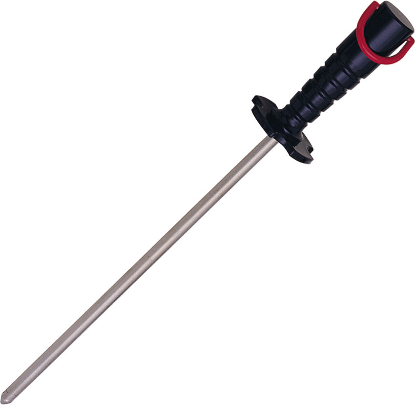 DMT Diamond Sharpening Steel Black Smooth 12 Inch Knife Sharpening Rod ...