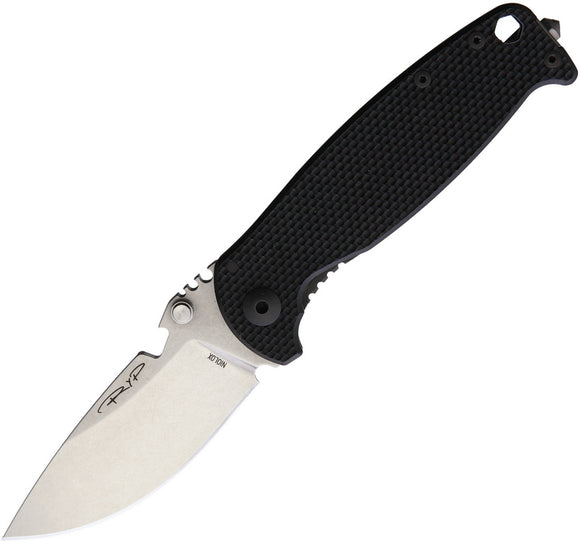 DPx Gear Milspec 3.0 HEST Framelock Black Titanium Niolox Folding Knife 200