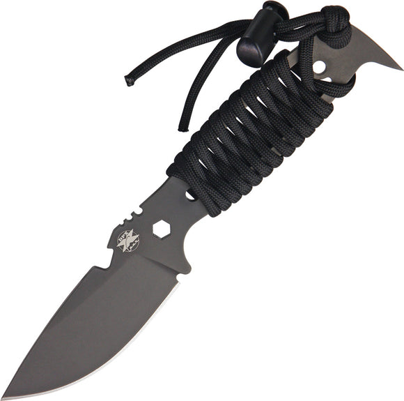 DPx Gear HEST II Assault Fixed Blade Knife Cord Wrap G-10 Handle DPXHSX020