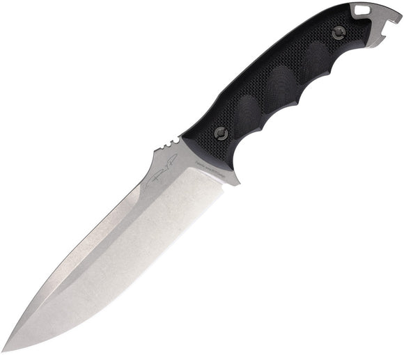 DPx Gear HEST 6 Milspec Black G10 S35VN Fixed Blade Knife HSX060