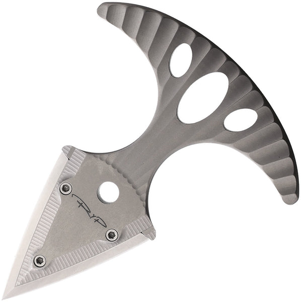 DPx Gear Hit Dagger Titanium Bohler M390 Stainless Fixed Blade