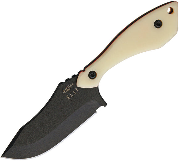 Darrel Ralph Large Klax Moon Glow G10 440C Stainless Fixed Blade Knife 060