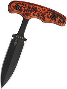 Darrel Ralph Orange Fixed Blade Push Dagger Knife 069