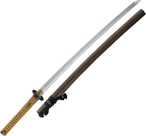 Dragon King Autumn Leaf Katana Cord Wrapped Carbon Steel Sword w/ Scabbard 35210