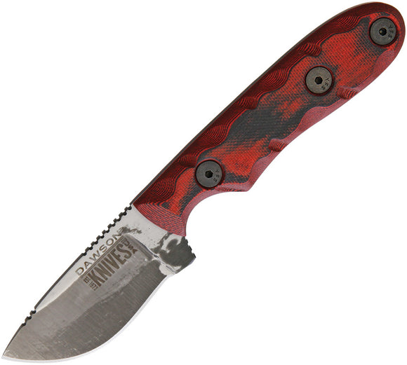 Dawson Knives Field Guide Red Fixed Blade Knife 02893