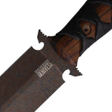 Dawson Knives Praetorian Wrapped Ironwood CPM-3V Scorched Earth Sword 16SEAI